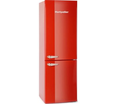 MONTPELLIER MAB365R Fridge Freezer - Red MONTPELLIER MAB365R Fridge Freezer - Red
